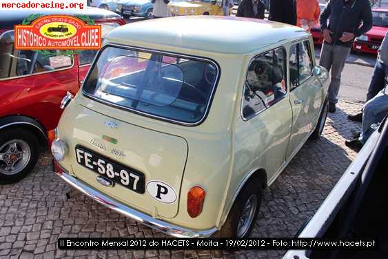 Austin mini 850 preparação downton replica ralie monte carlo