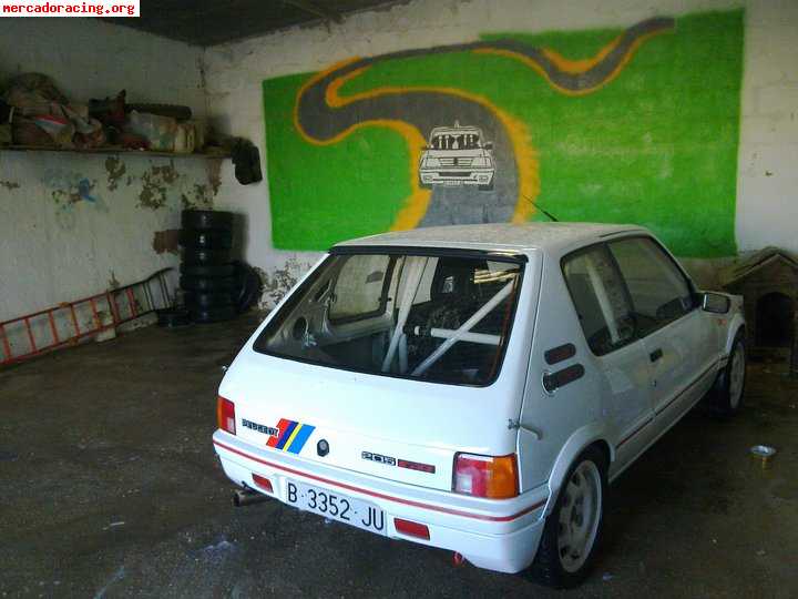 Peugeot 205 gti 1.9 130cv año 1988