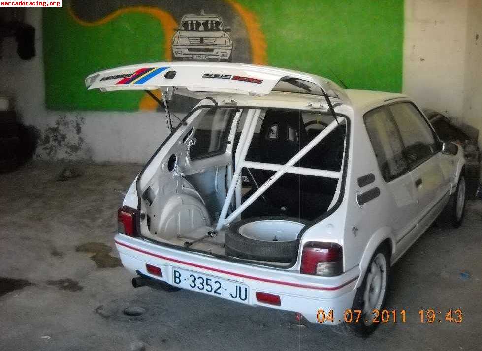 Peugeot 205 gti 1.9 130cv año 1988