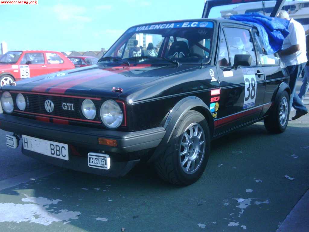 Vw golf gti (mk i) 1.6 i  año 1.981 (histórico-rally)