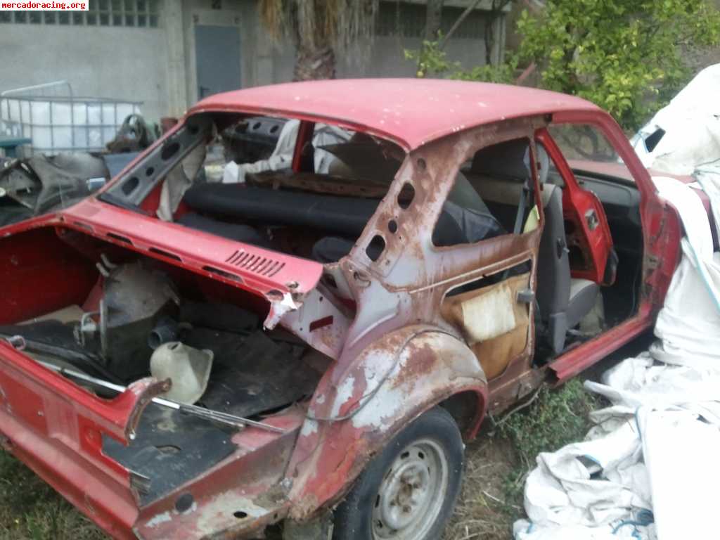 Vendo lote  de 3 carrocerias para despiece ford escort mk1 m