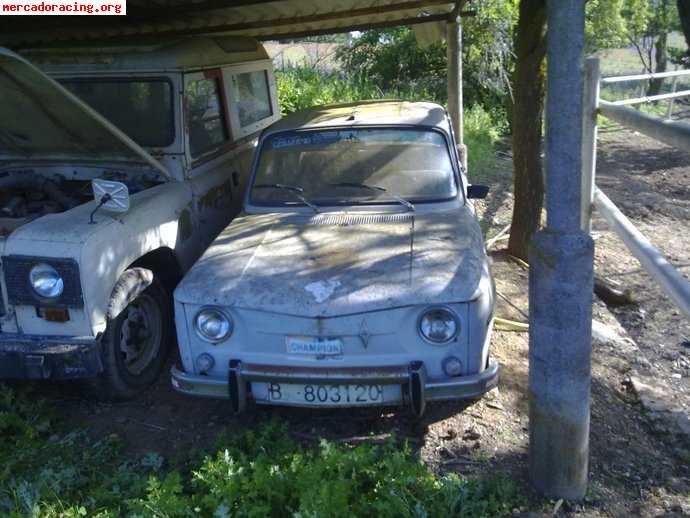 Renault 8 primera serie . 