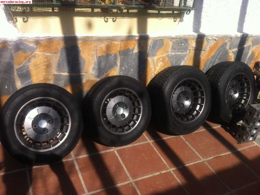 Vendo llantas y piezas renault 5 turbo 1 y 2