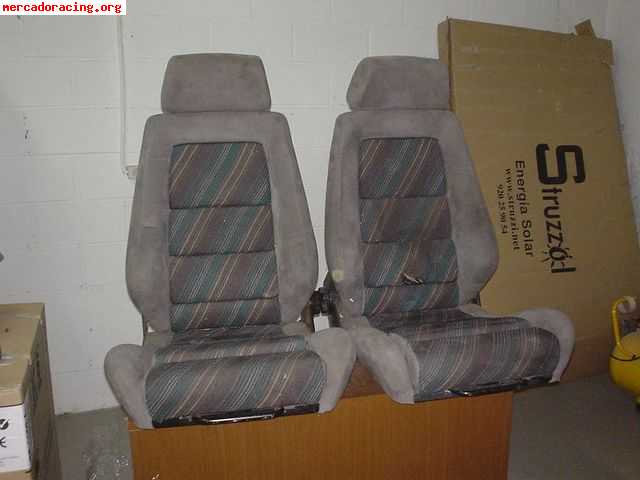 Vendo asientos recaro de lancia delta integrale