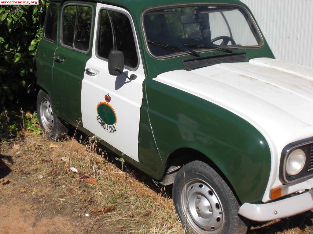 Renault 4 l guardia civil