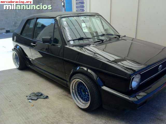 Se vendé golf mk1 cabrio vr6 todo homologado en ficha técnic