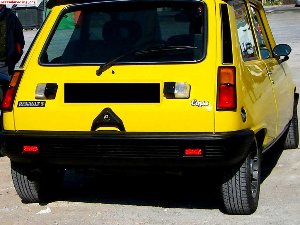 Vendo renault 5tx 1400 recién restaurado integro.