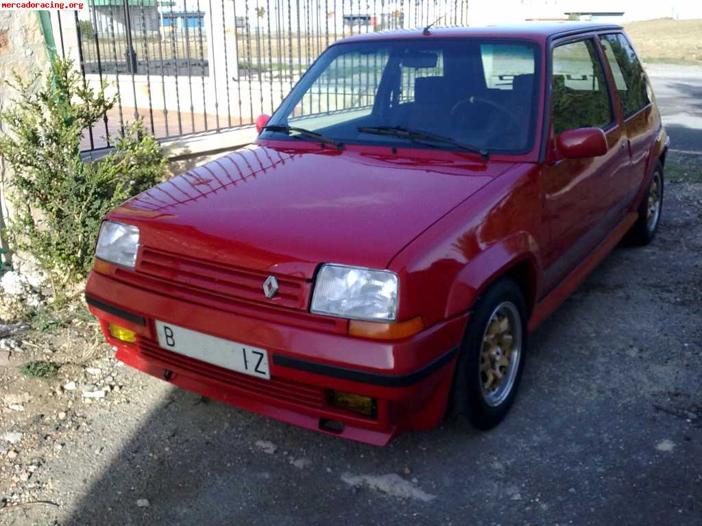 -------------------vendo renault supercinco gt turbo ´89----