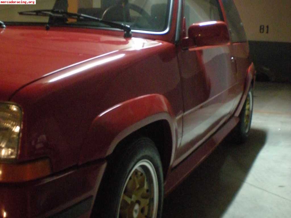 -------------------vendo renault supercinco gt turbo ´89----