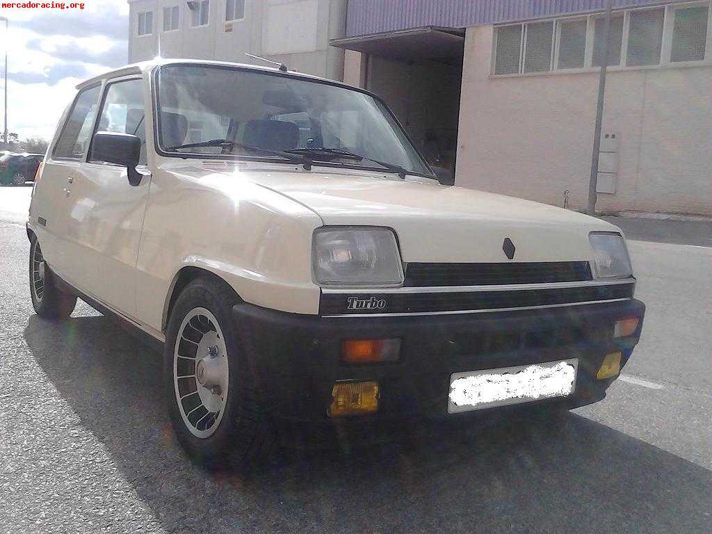 Renault 5 copa turbo (alpine), nacional