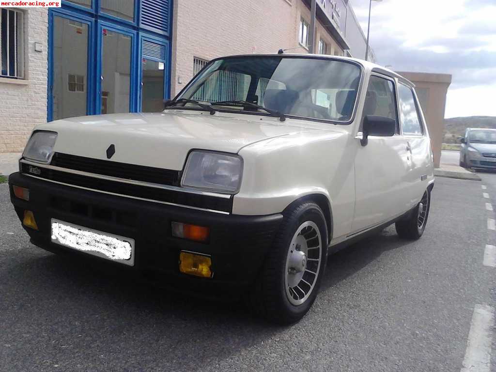 Renault 5 copa turbo (alpine), nacional