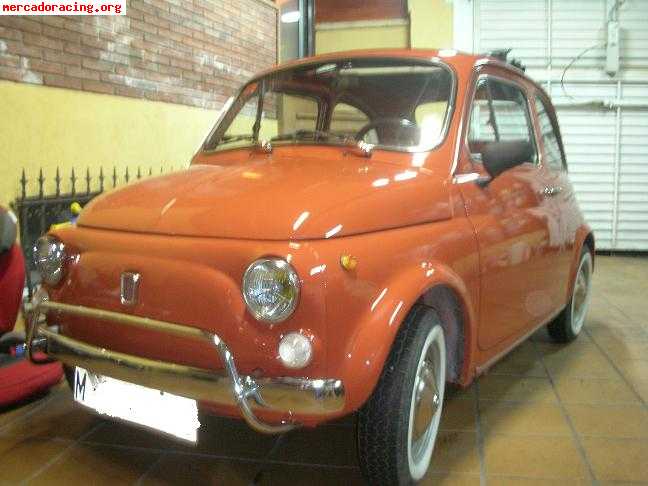 Fiat 500 l año 70...