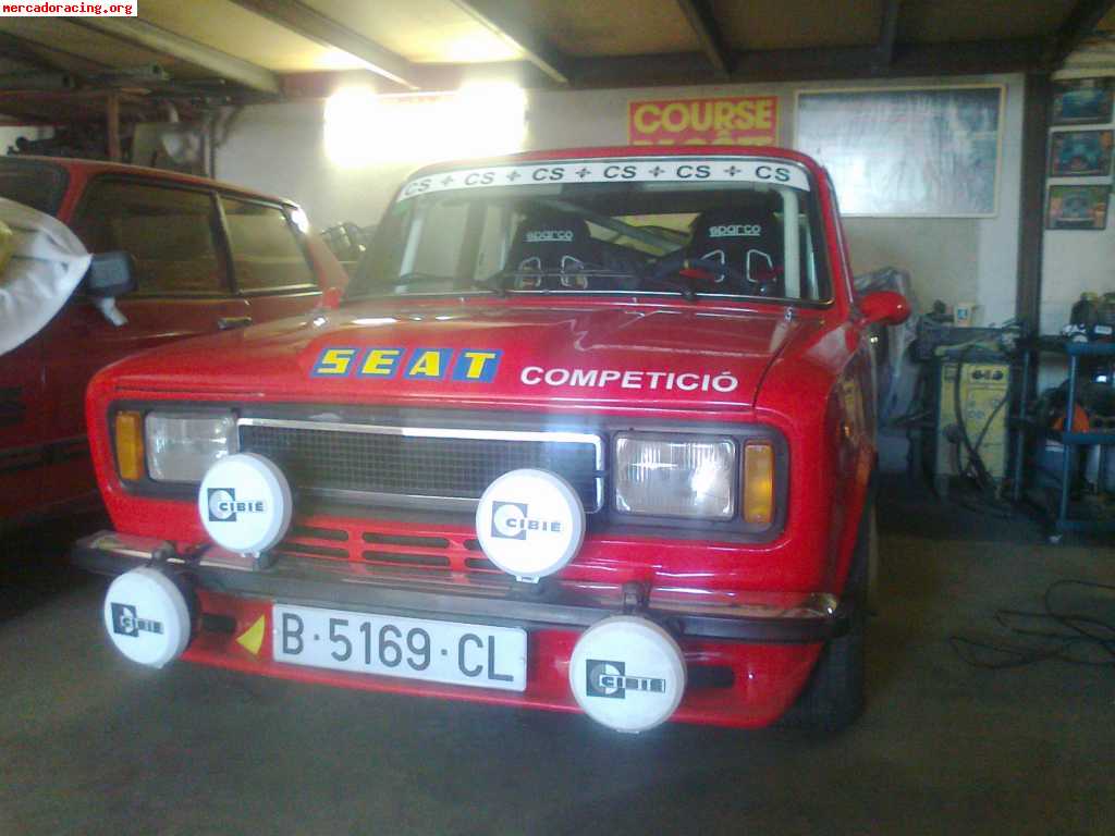 Vendo seat 124 de rally