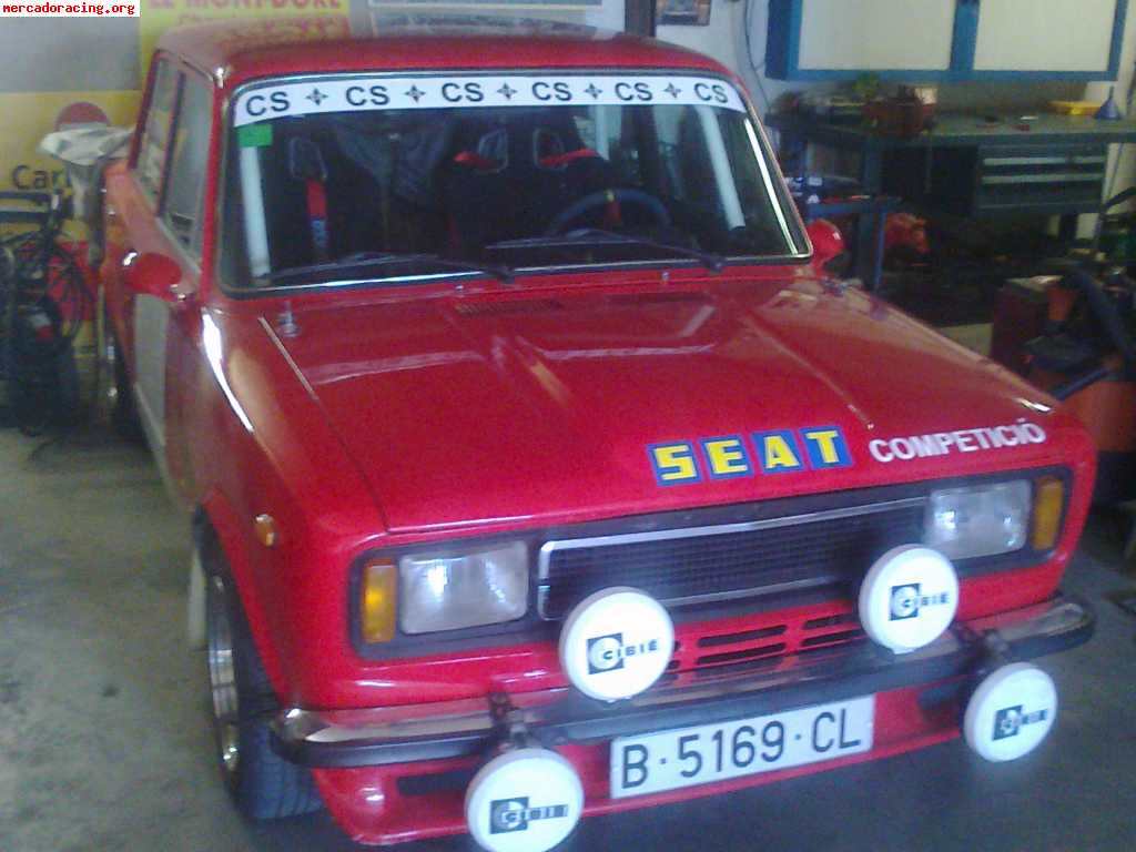 Vendo seat 124 de rally