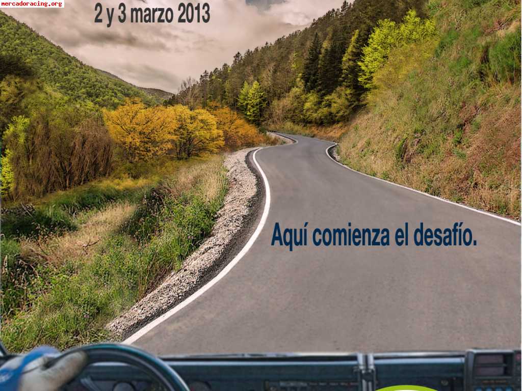 Rallye de extremadura histórico.