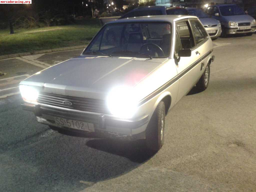 Ford fiesta 1.3s mk1 1979 cambio por r8,mini....