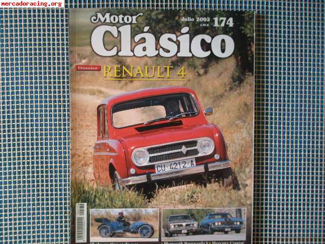 Vendo revistas motor clásico