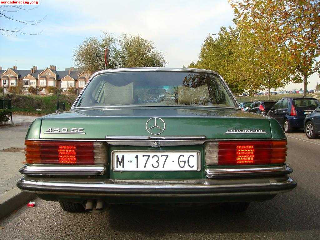 Mercedes 450 se. matricula historica. 2.800€. madrid