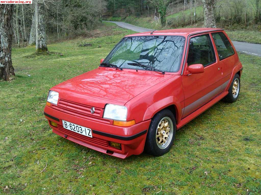 Vendo renault supercinco gt turbo 120cv