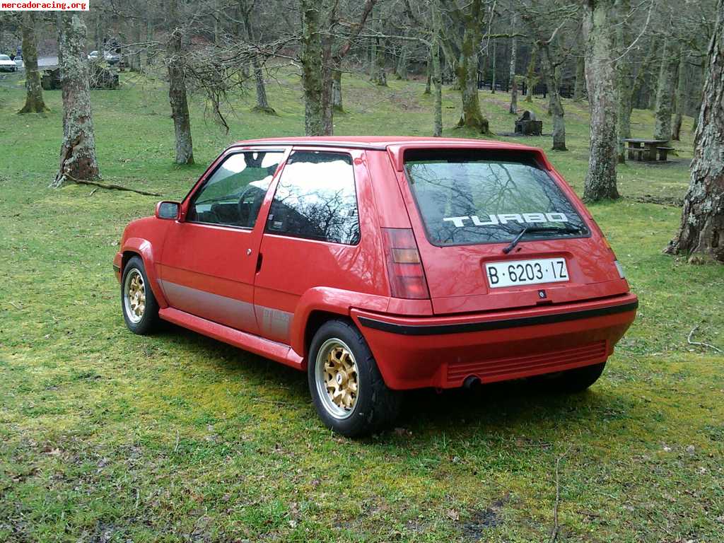 Vendo renault supercinco gt turbo 120cv