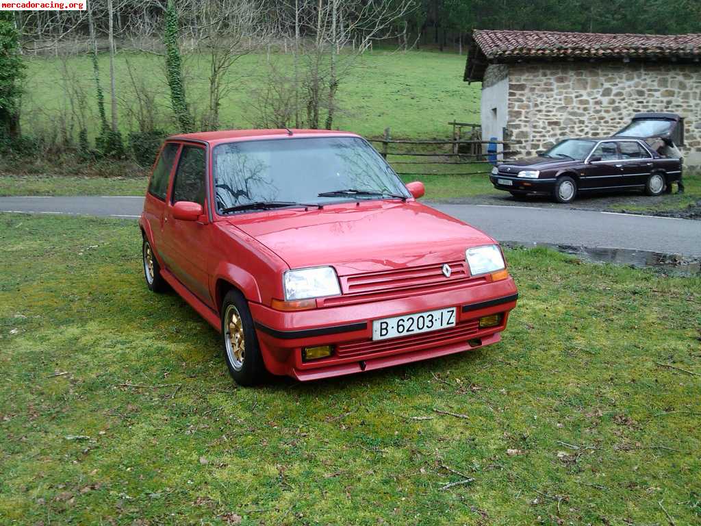 Vendo renault supercinco gt turbo 120cv