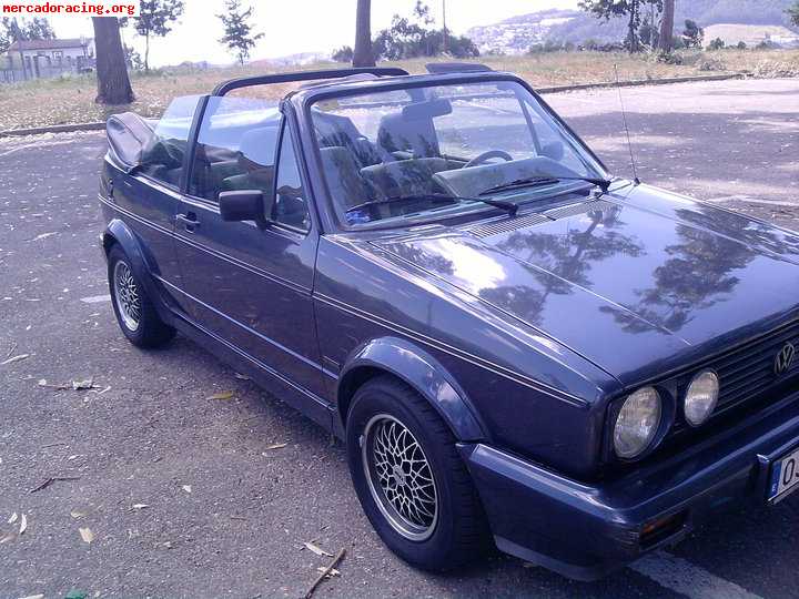 Se vende o cambia golf mk1 cabrio de 1989.