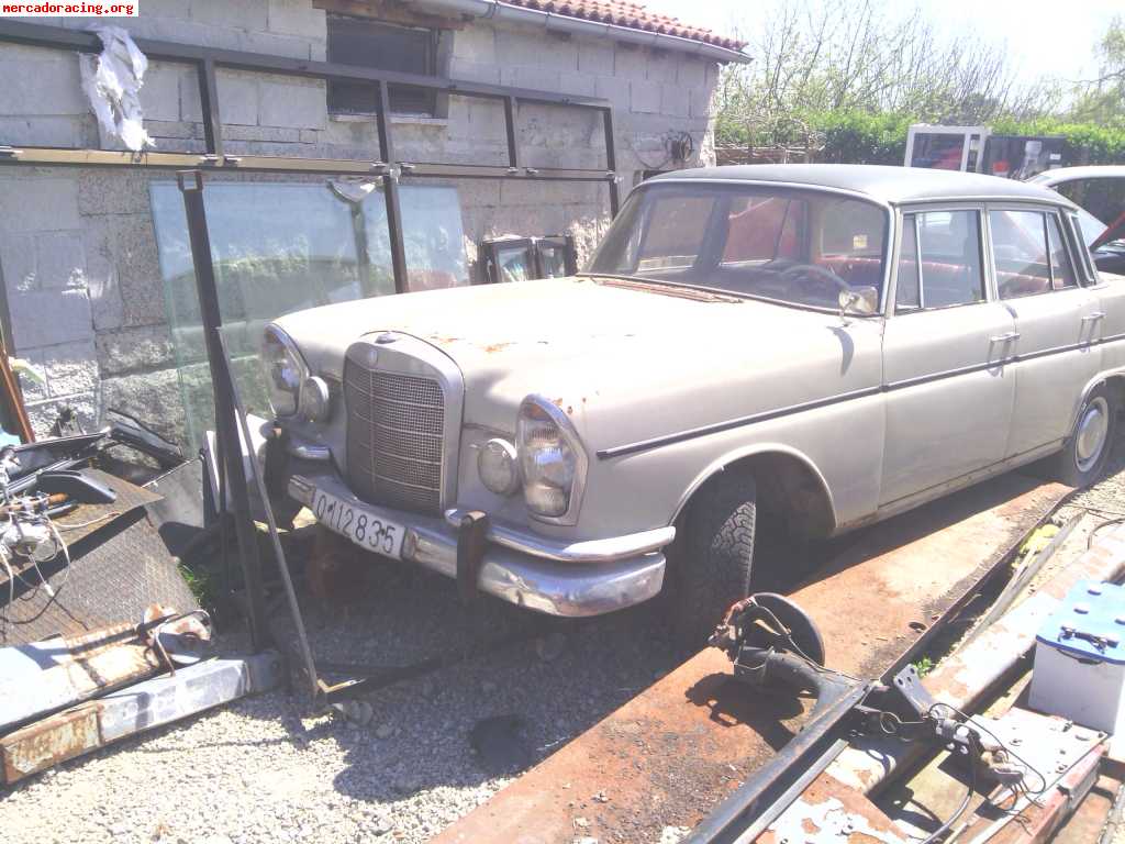Mercedes colas230s del 1962 para restaurar