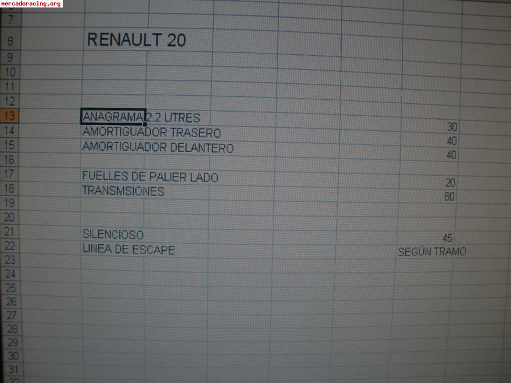 Renault 25 ,20,14 y fuego