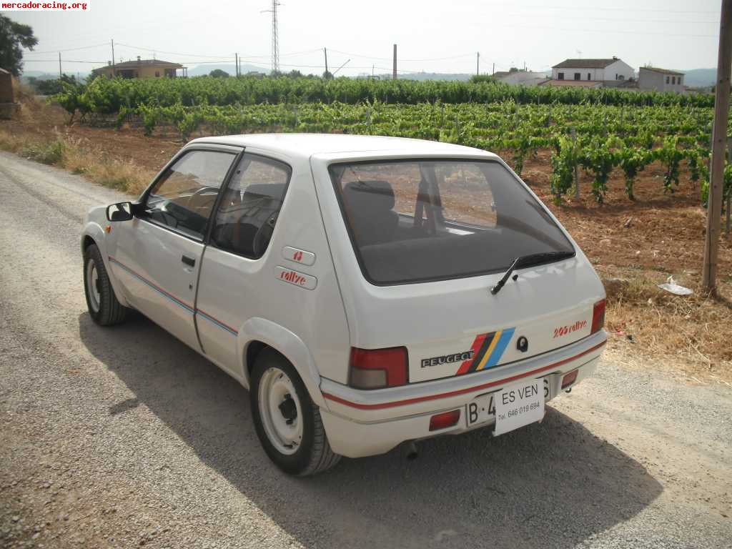 Se vende 205 rallye