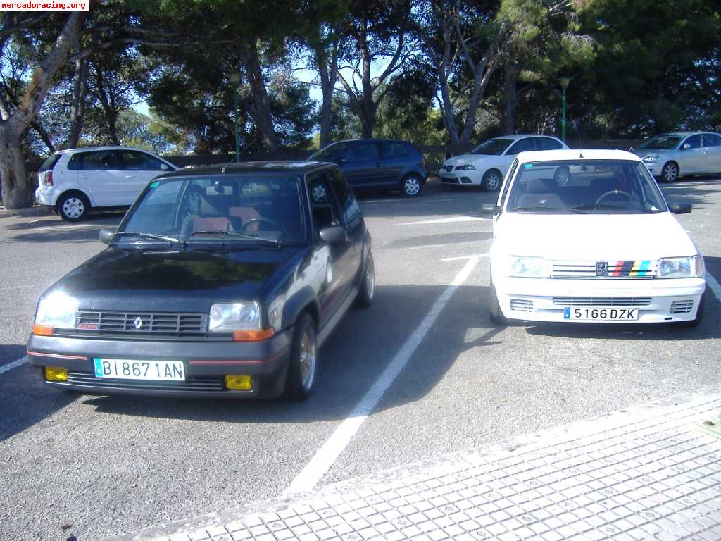 Renault 5 gt turbo,205 rallye,honda nsr 80