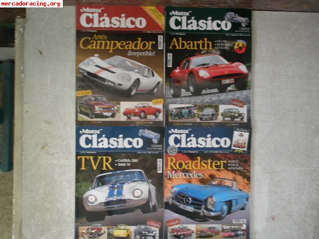 Vendo revistas motor clásico