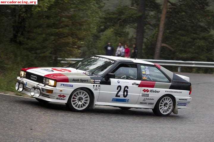 Se vende audi quattro gr.4 1981