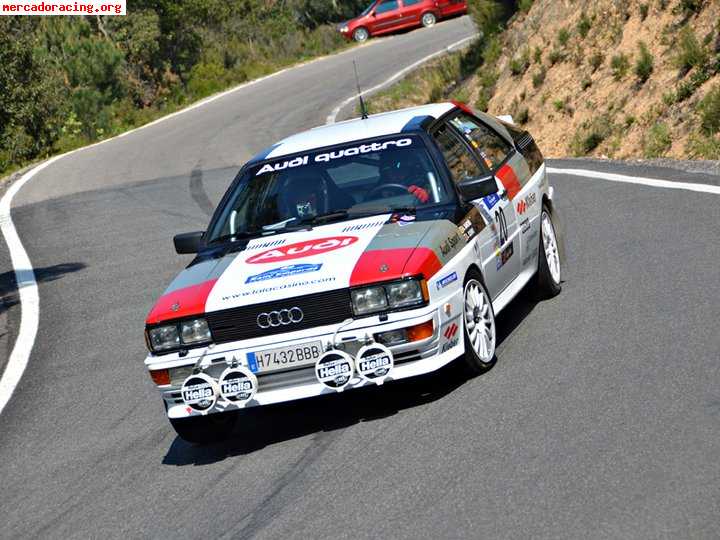 Se vende audi quattro gr.4 1981