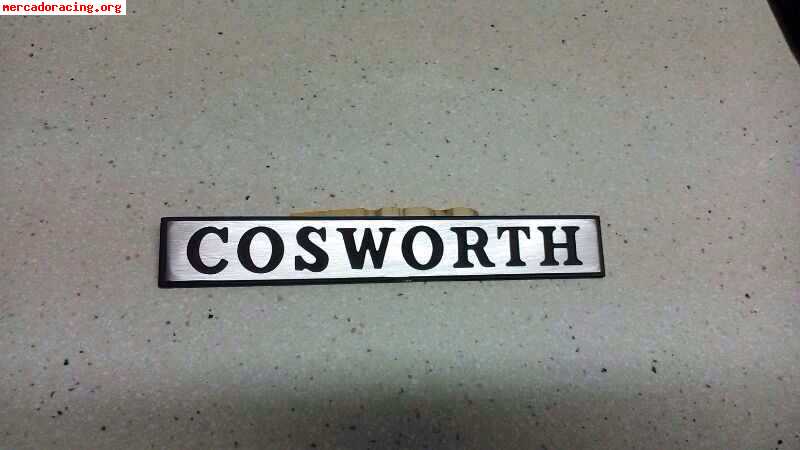 Emblemas r5 gt turbo, cosworth
