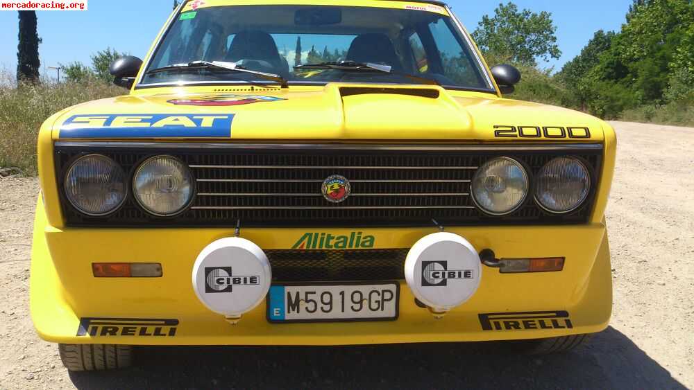 Seat 131 replica abarth