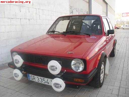 Volkswagen golf gti 1.6 año 80,regularidad sport.