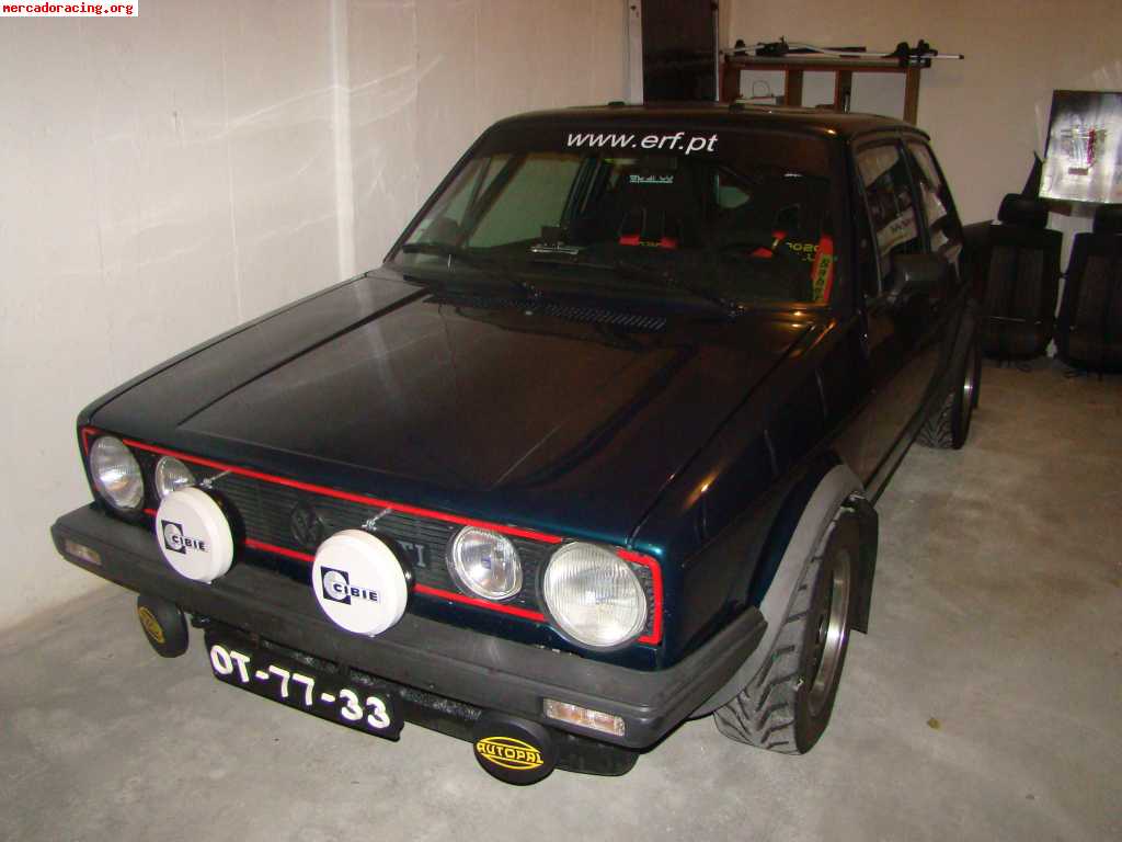   vw golf gti mk1 de 78 ralis de históricos/regularidade