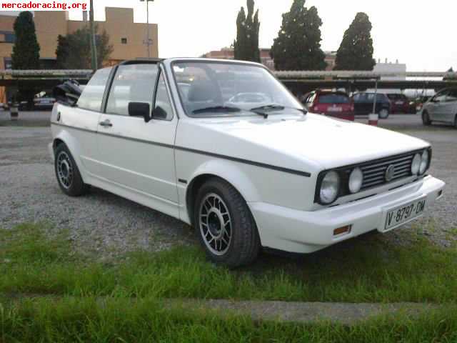 Volkswagen golf cabrio 1.6 kharmann vendo o cambio por alfa 