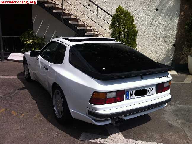 Se vende porsche 944 s2 del 89 con 165.000 km blanco. barcel