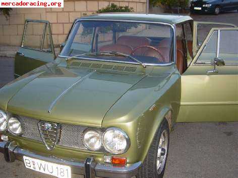 Se vende alfa romeo giulia super 1600 limousina ano 1971
