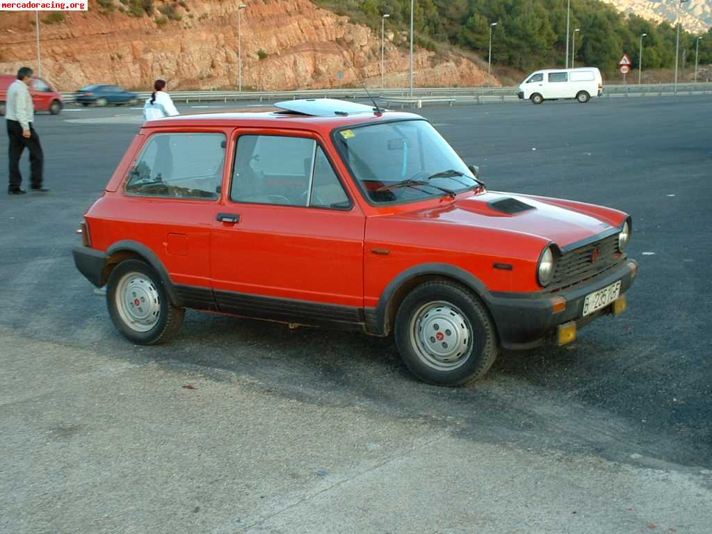 Vendo autobianchi a112 abarth 1984 rojo 4.500€