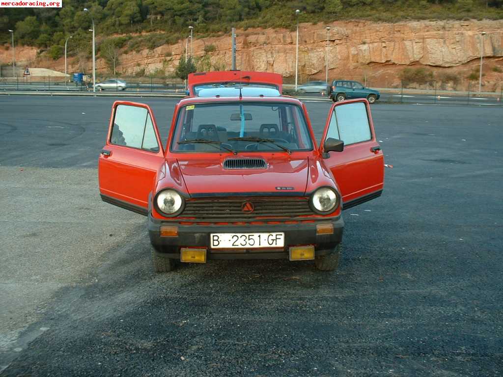 Vendo autobianchi a112 abarth 1984 rojo 4.500€