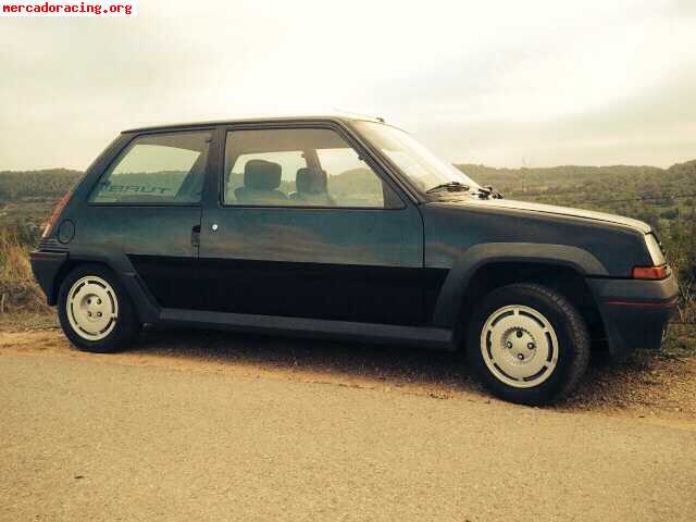 Renault r5 gt turbo fase 1 color negro