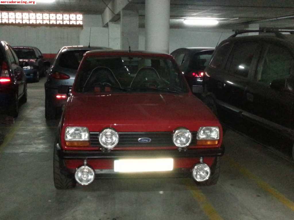 Se vende ford fiesta mk1 supersport, año 1980
