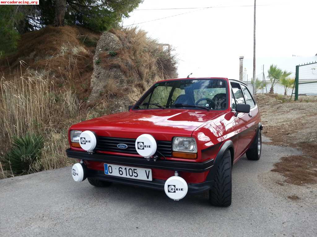 Se vende ford fiesta mk1 supersport, año 1980