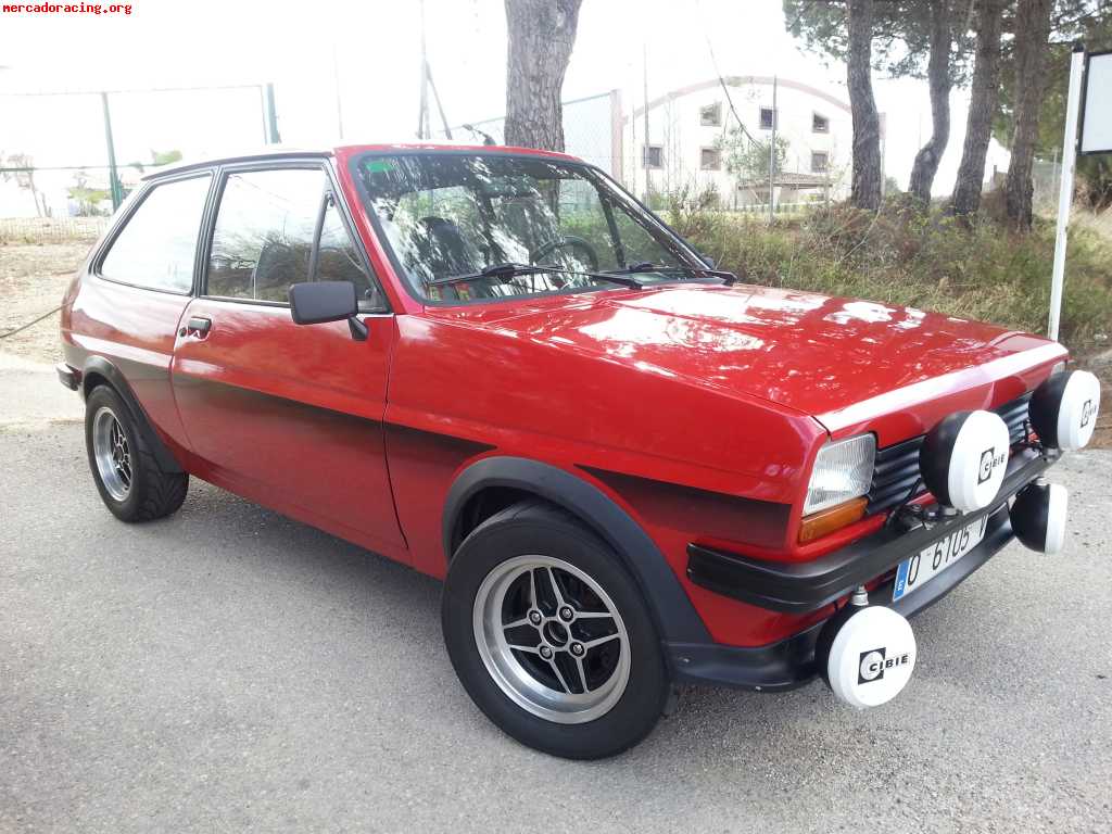 Se vende ford fiesta mk1 supersport, año 1980