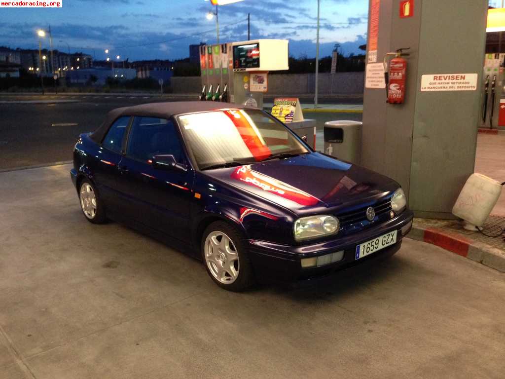 Vendo golf cabrio1.8 90cv
