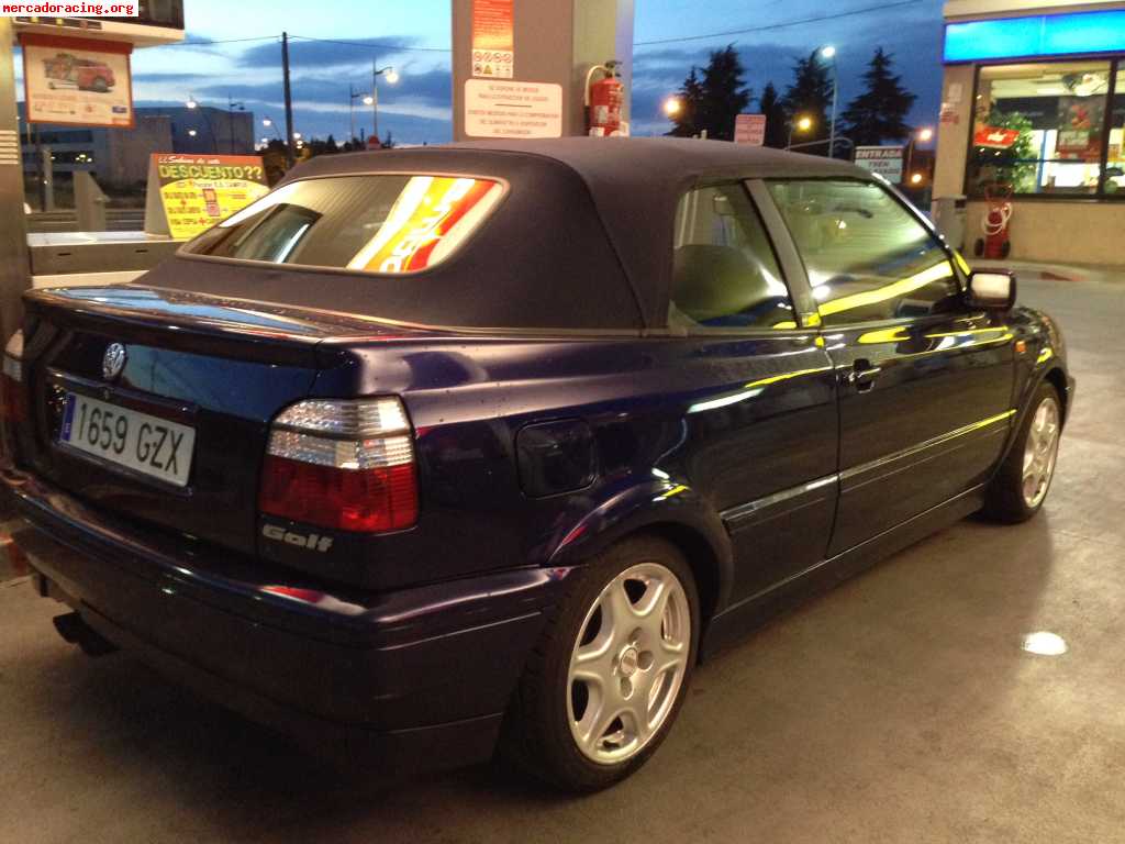 Vendo golf cabrio1.8 90cv
