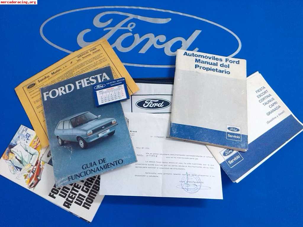 Ford fiesta 1300 super sport original 