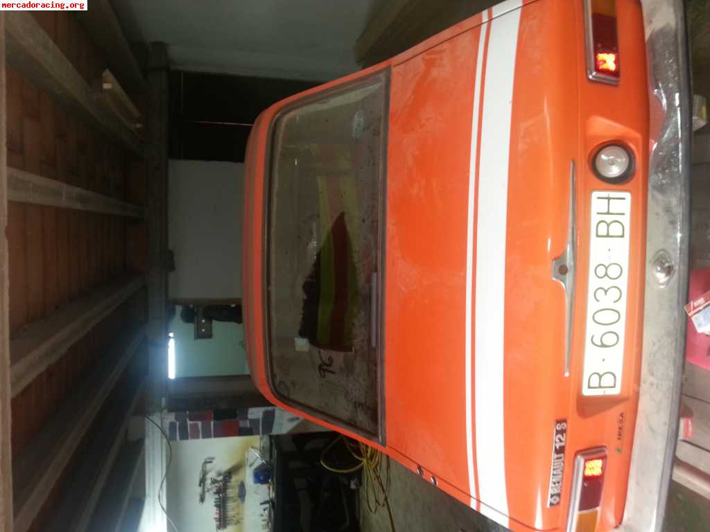 Renault 12s restaurado cambio